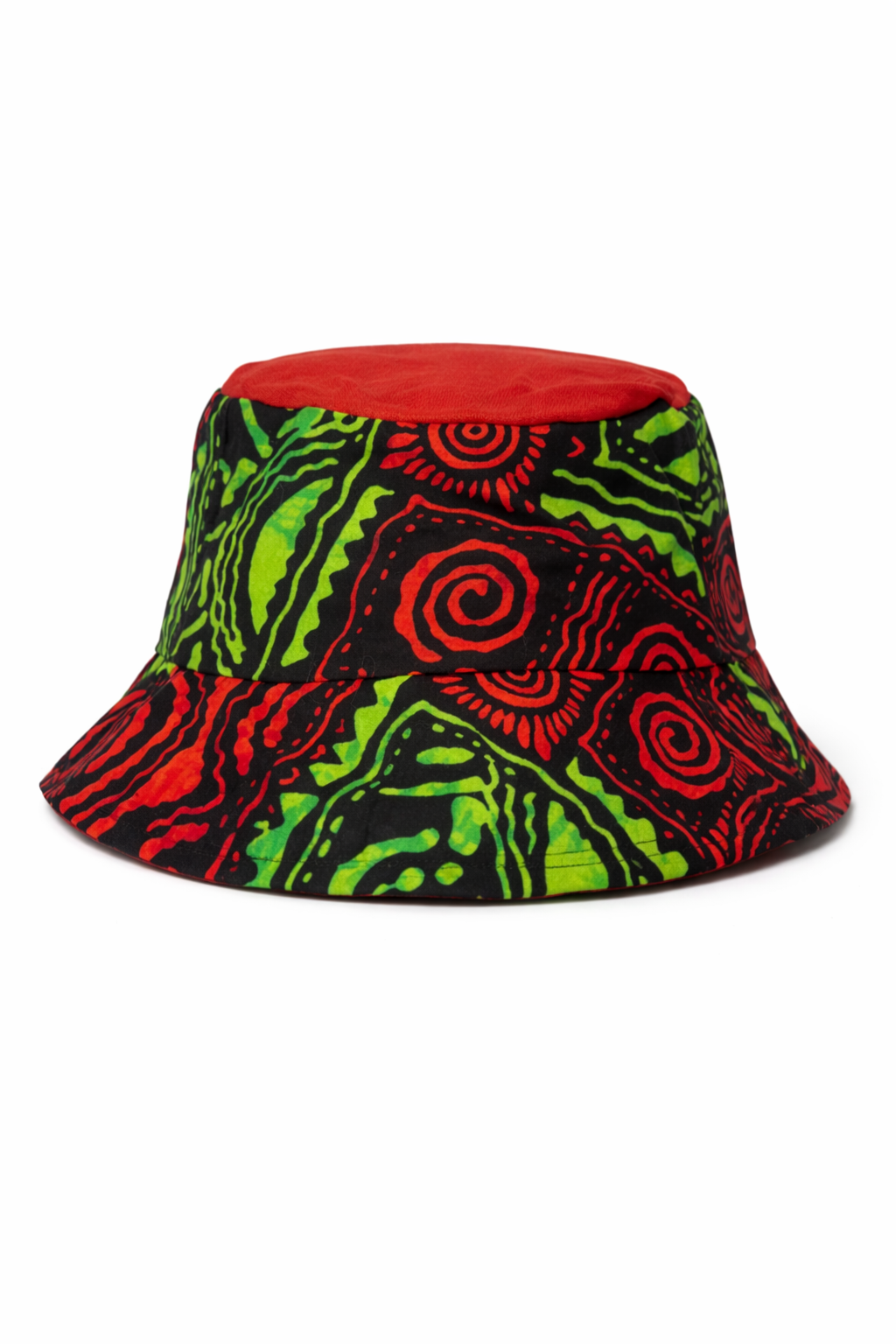 Chapeau bob en wax taille unique – Image 3