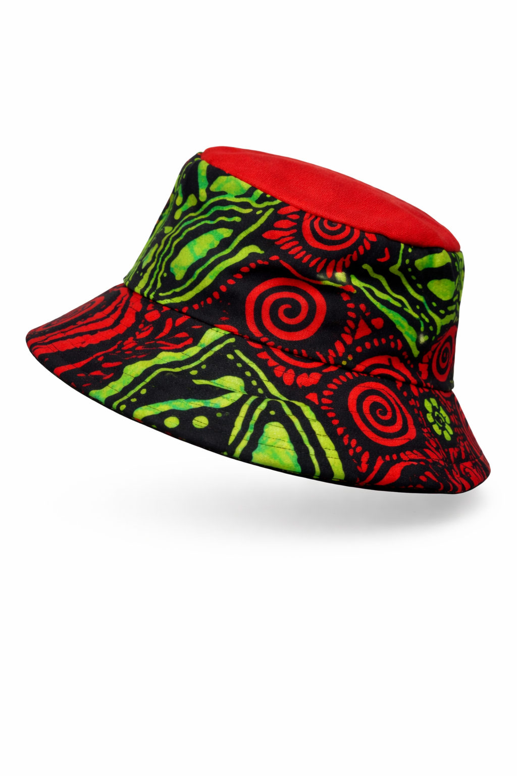 Chapeau bob en wax taille unique – Image 2