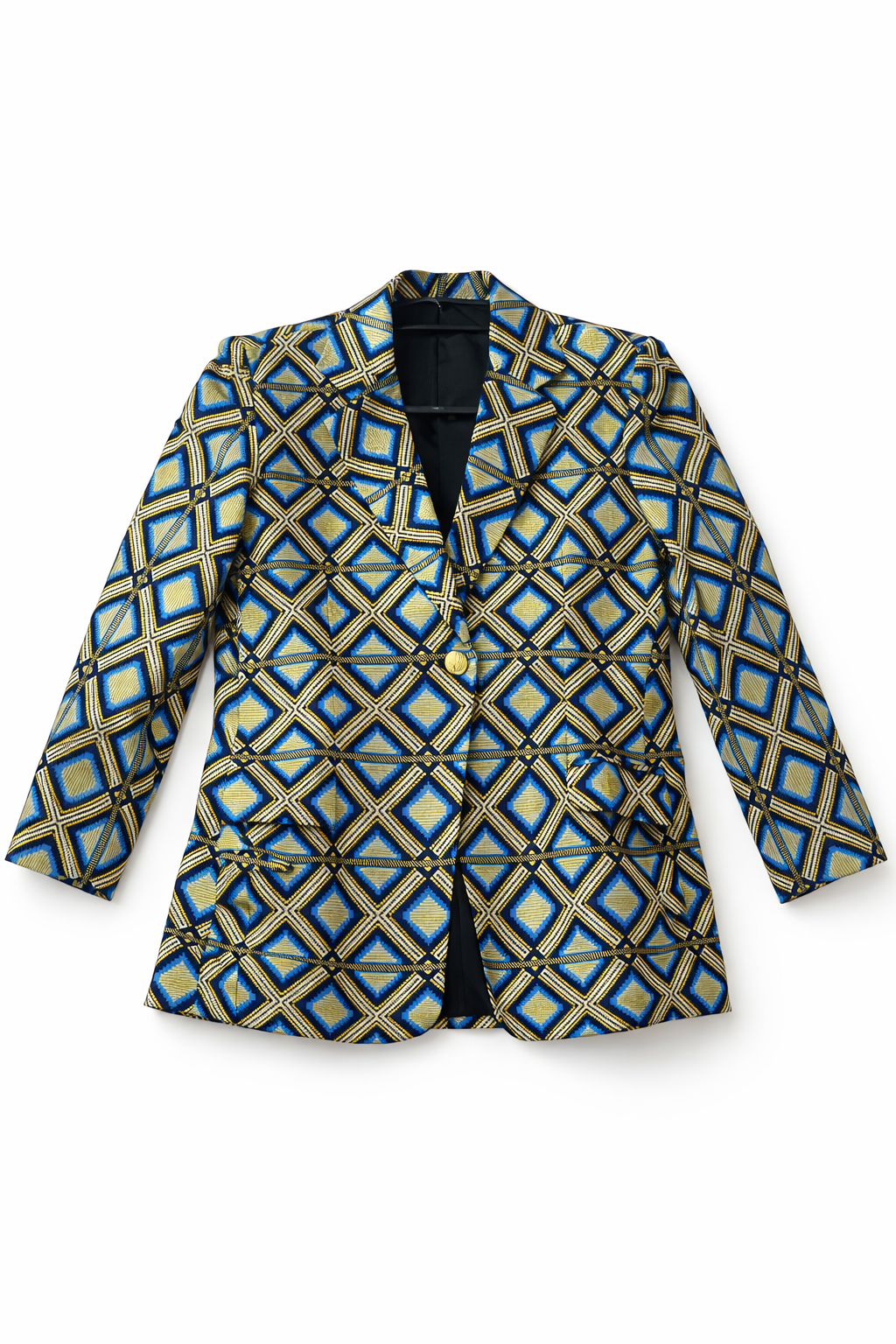 Veste femme tissu africain taille S – Image 4