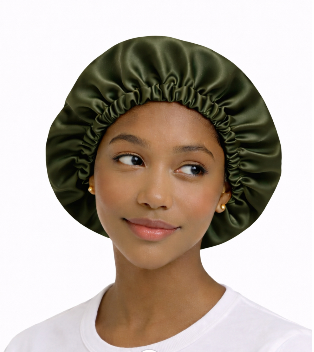 Bonnet de nuit réversible pour femme – Image 3