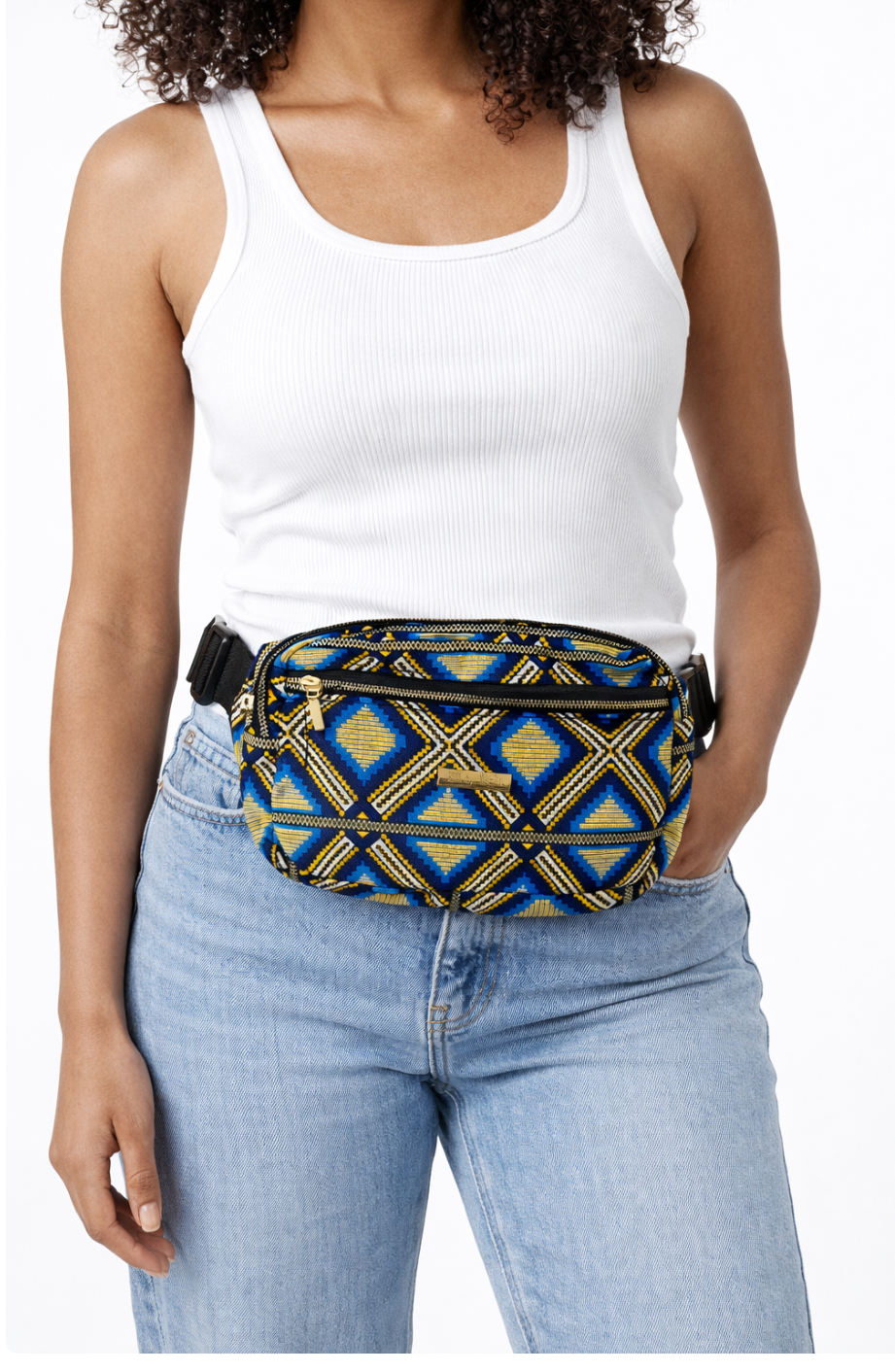 Sac banane en pagne - SBM by Maria – Image 2