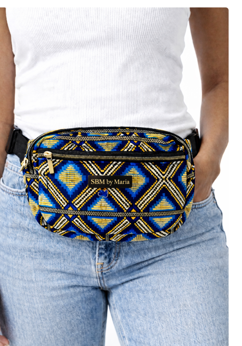 Sac banane en pagne - SBM by Maria – Image 4