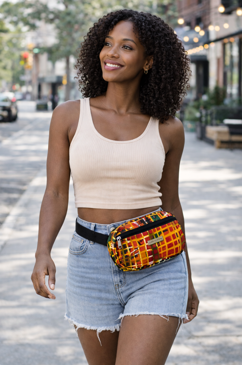 Sac banane en pagne - SBM by Maria – Image 4
