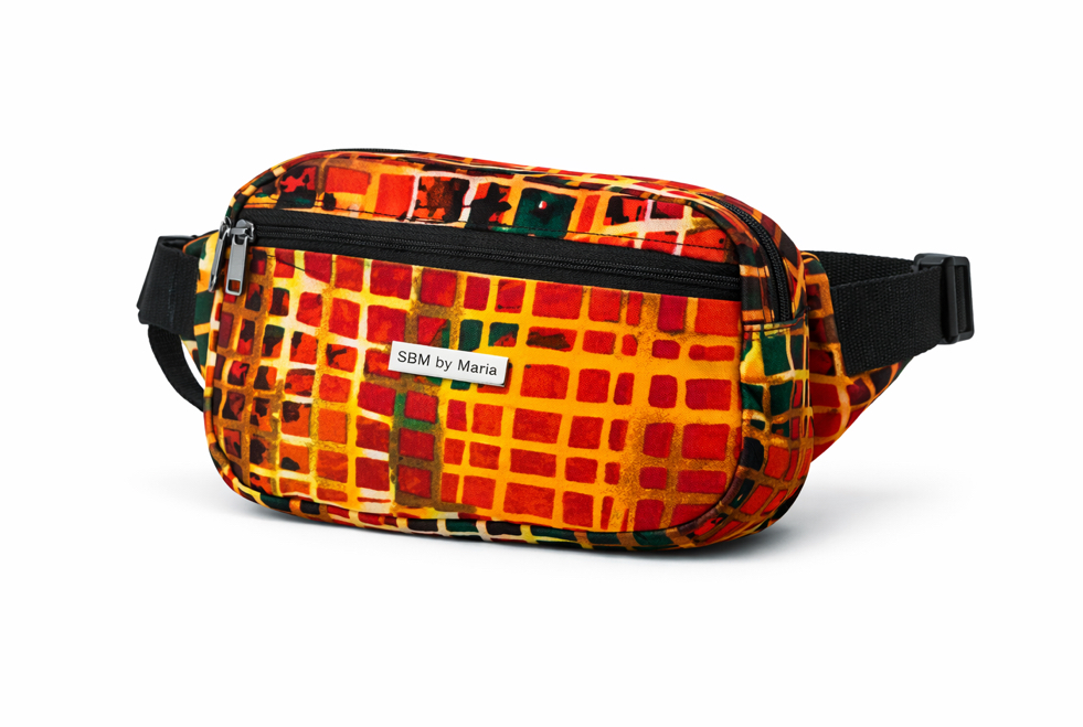 Sac banane en pagne - SBM by Maria – Image 2