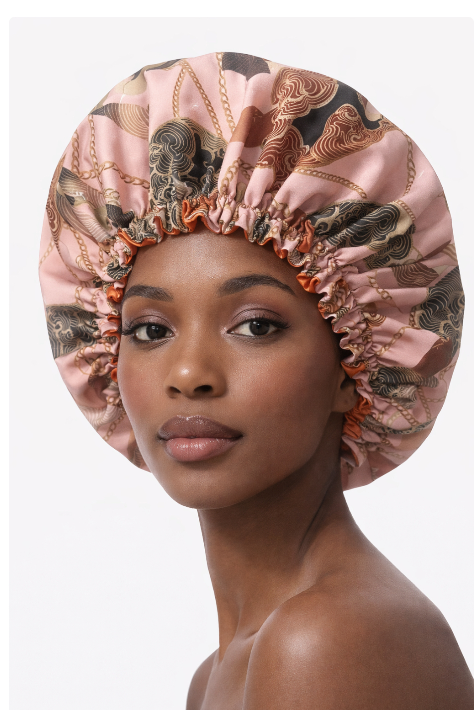 Bonnet de nuit réversible pour femme – Image 3