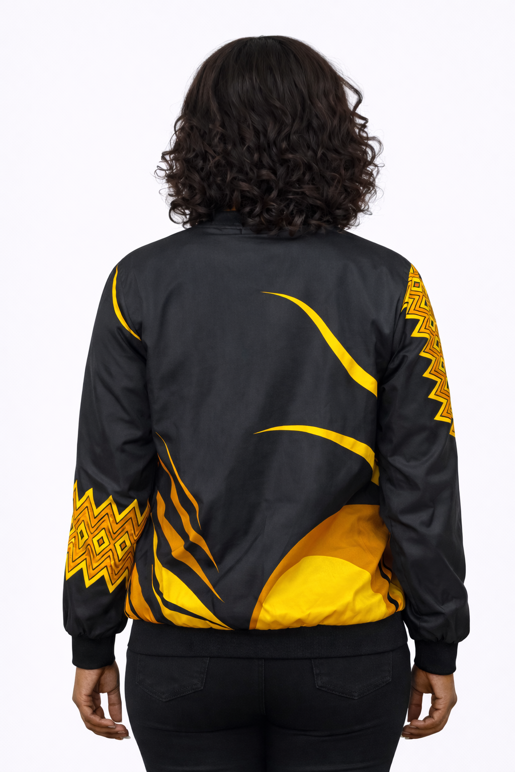 Bomber en pagne taille XS – Image 3