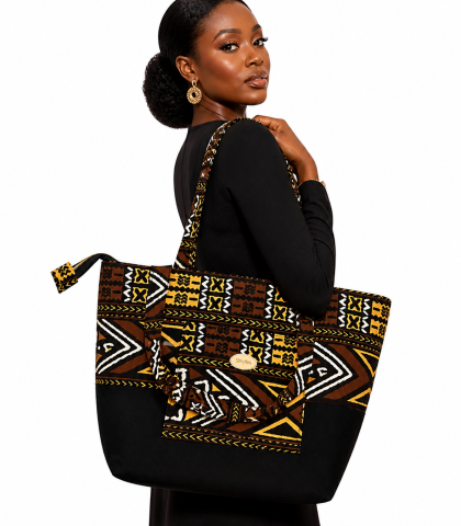 Sac cabas ZURI marron – SBM by Maria