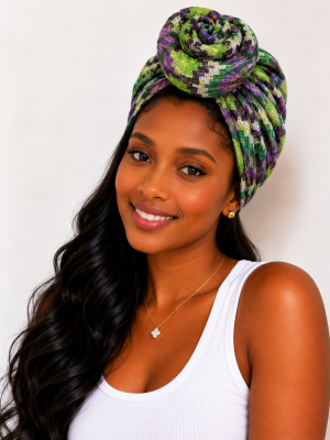 Turban Amara Kenté 3 en 1 – Élégance, protection & confort