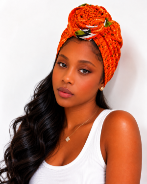 Turban Sélyna 3 en 1 – Élégance, protection & confort