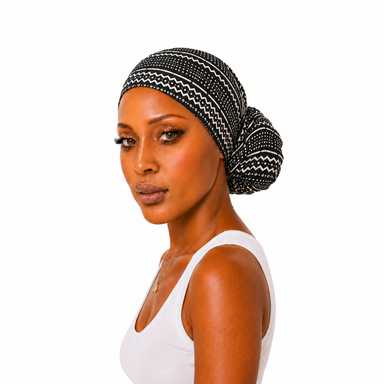 Turban Naya Wax 3 en 1 - Élégance, protection & confort – Image 6