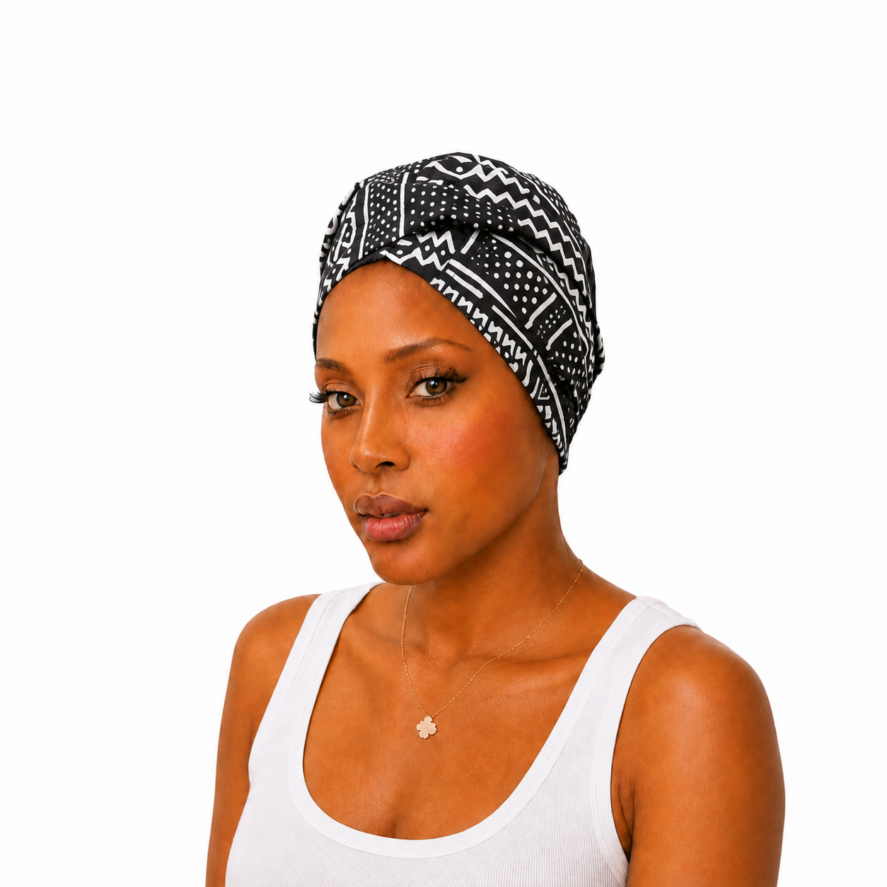 Turban Naya Wax 3 en 1 - Élégance, protection & confort – Image 5