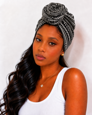 Turban Naya Wax 3 en 1 – Élégance, protection & confort